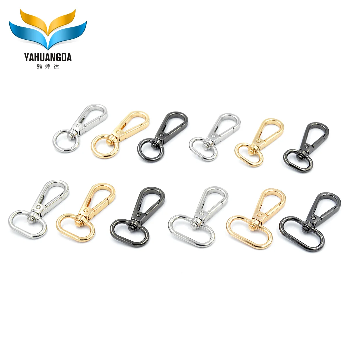 

Wholesale custom factory hot sell high quality zink alloy swivel snap hook for dog YK6