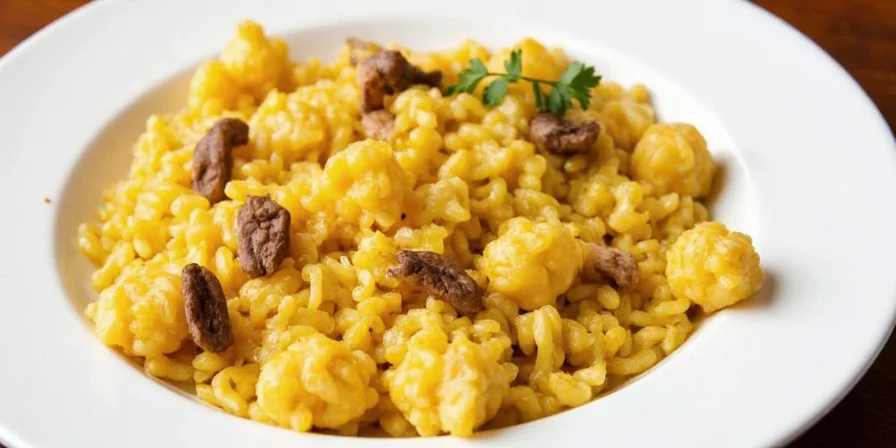 Melted butter drizzling over spaetzle