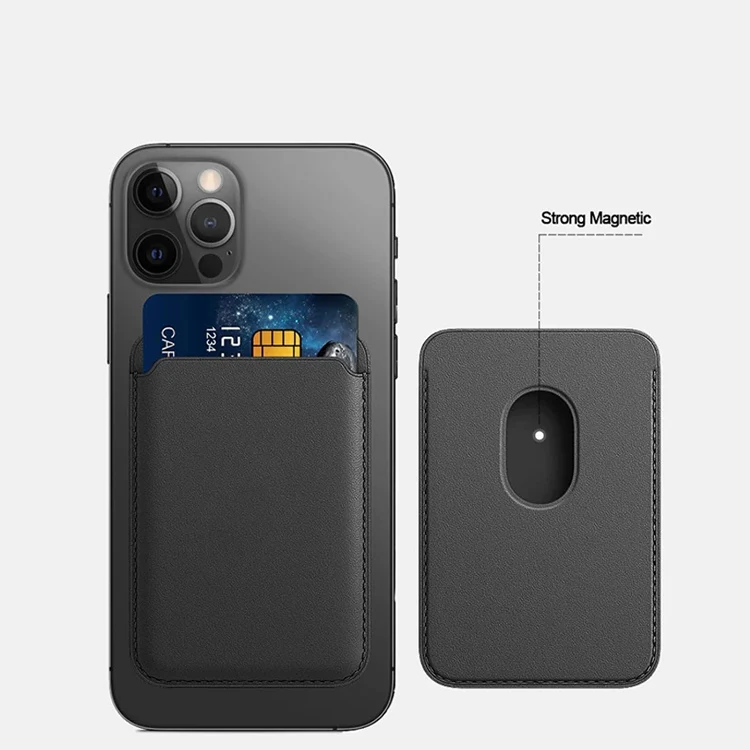 

PU Leather Credit Card Holder Magnetic Magsafing Shockproof wallet For Iphone 12/ Iphone 12 Pro/ Iphone 12 Pro Max, Indigo blue/black/red/orange/dark green/brown
