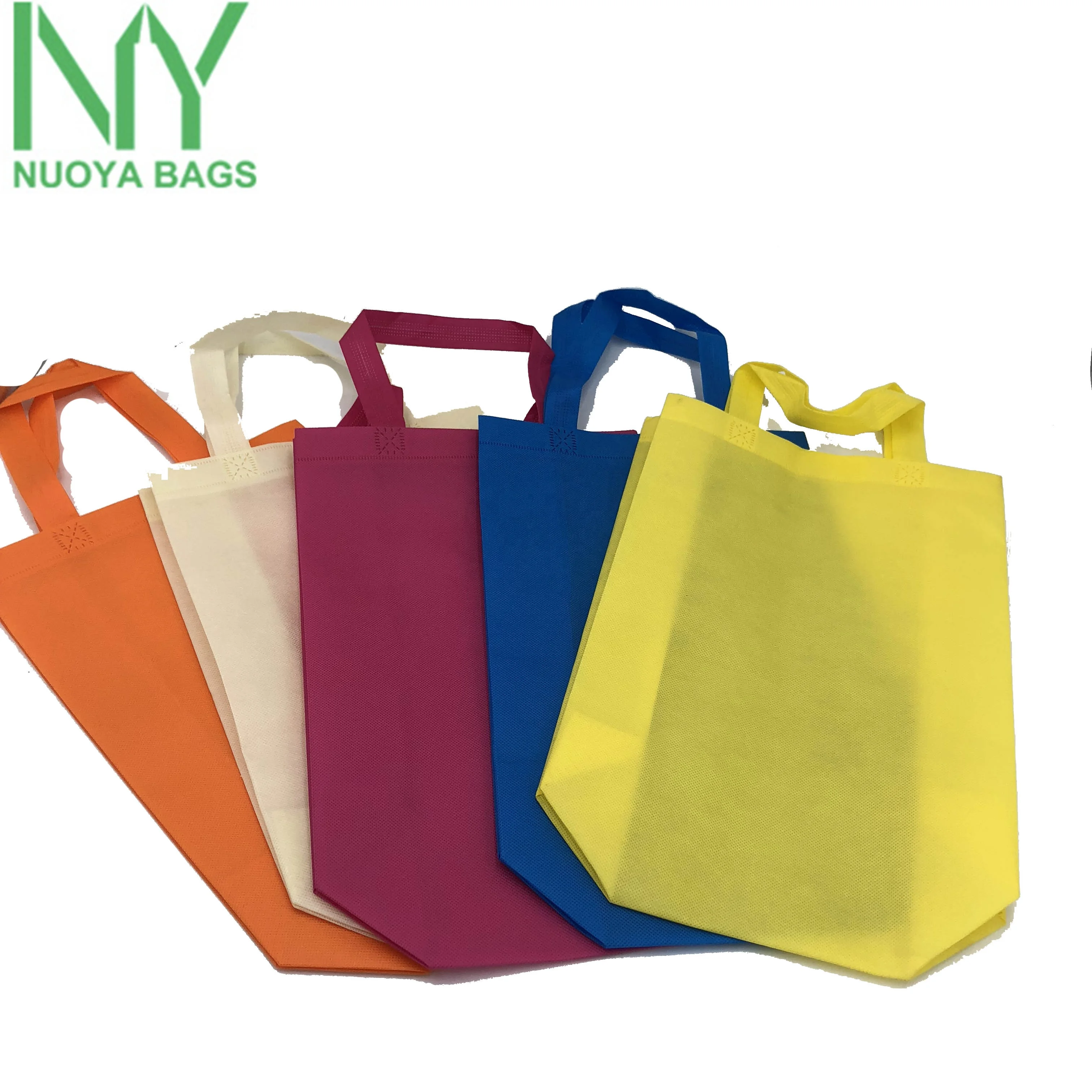 

Custom Design Reusable Promotional Pp Shoulder Eco Non Woven Bag Shopping For Wholesale, Customized color