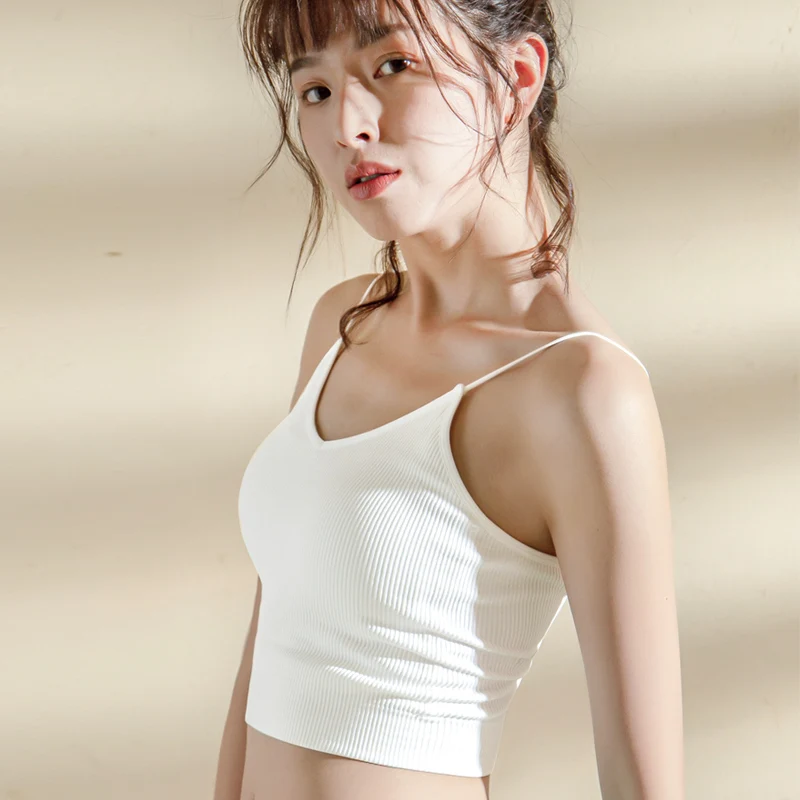 

Women Sexy Tank Tops padded Vest Girl Push-up Bra Camisole