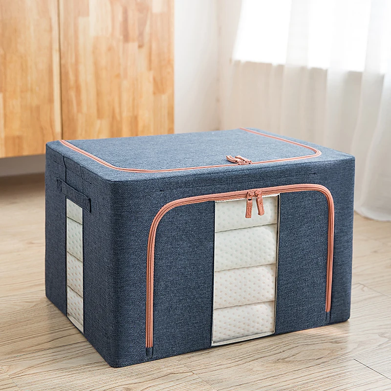 

New Clothes Quilt Storage Bag Blanket Closet Sweater Organizer Box Sorting Pouches Cloth Cabinet Container Travel Home Dropship
