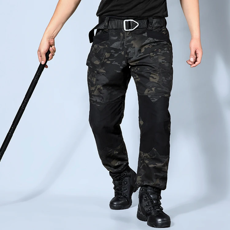 

Mens Joggers Pants Men Camouflage jeans Male Jogger 2019 WINTER Camo Trousers With patch patch label pant, Khaki black army green