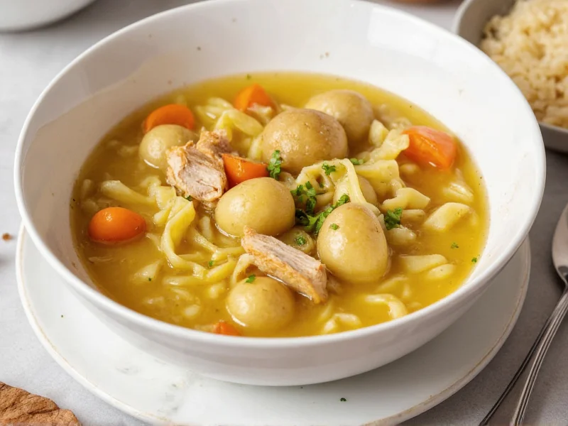 Chicken Noodle Soup with Potatoes Recipe Guide