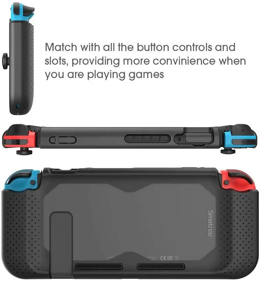 SMATREE nintendo switch accessories 2 in 1 Protective ABS custom case cover for nintendo switch game case with Screen protector 
