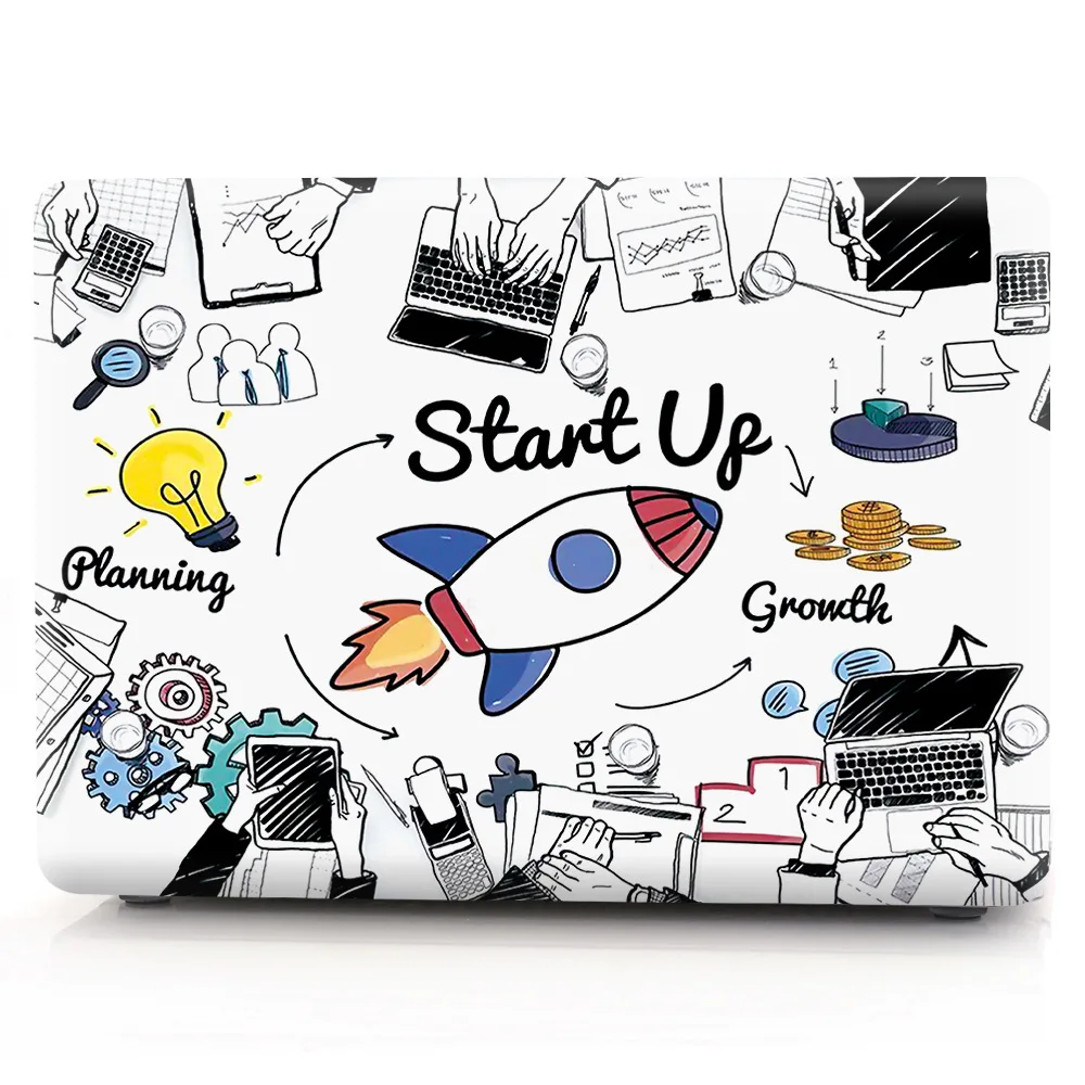 

Free Shipping Cartoon Modern Rocket Notebook Laptop Cover Case for Macbook Retina Air Pro, Colorful