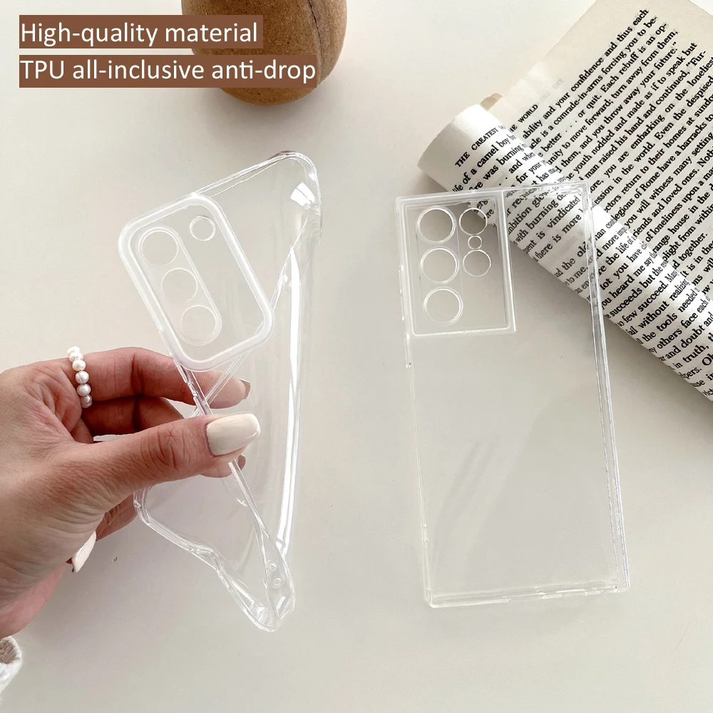 

Wholesale Transparent Phone Case For Samsung S22Ultra 5G Silicone Case For Samsung Galaxy S22 S22+