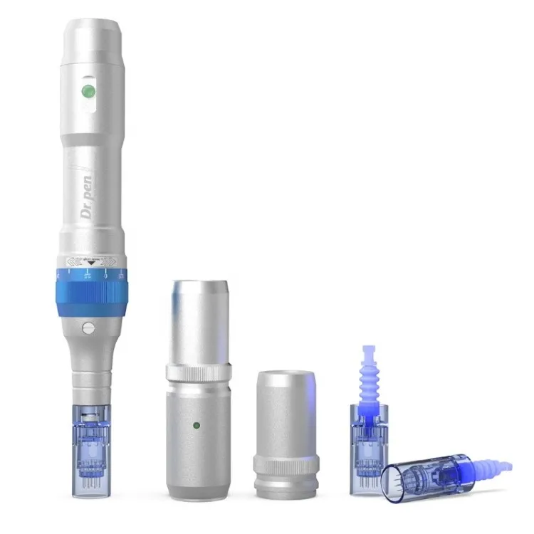 

Micro Needle Dermapen For Mts Microneedling Machine Pen Cartridges Needles Ultima A6, Silver