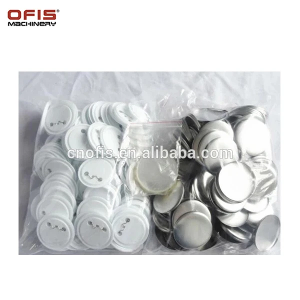 Wholesale Round Pin Button Badge Multiple Sizes Raw Material for Button Making Machines
