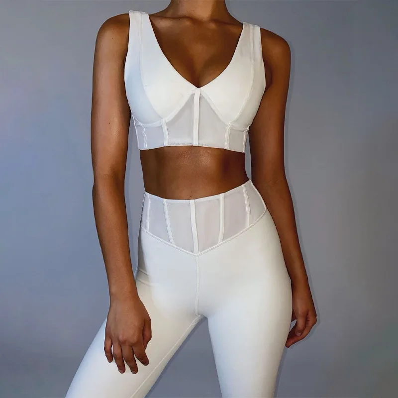 

FS3456A 2021 best selling yoga set fitness clothing skinny workout active wear
