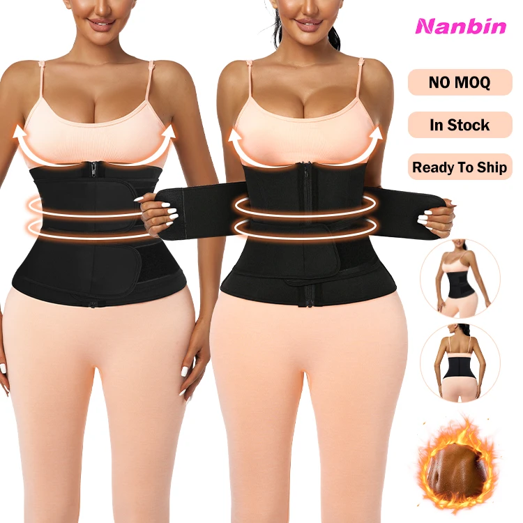

NANBIN New Neoprene Women Corset Waist Trainer Shaper Custom Logo Plus Size Private Label