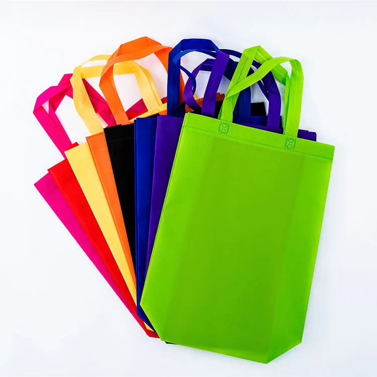 

Promotional Non Woven Custom Printed Reusable Shopping Bags, Any color is ok for pp lamination non woven bag