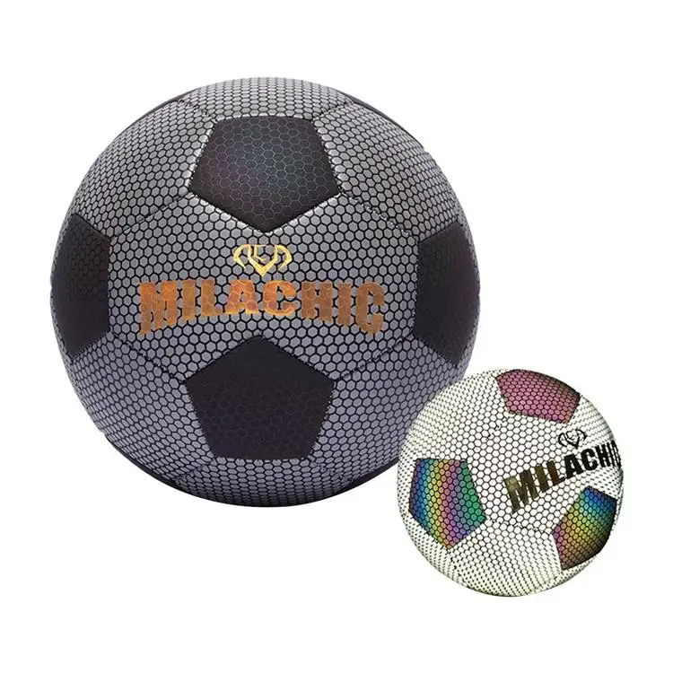 

Light up Football Glow in the Dark Soccer Ball Gift For Children