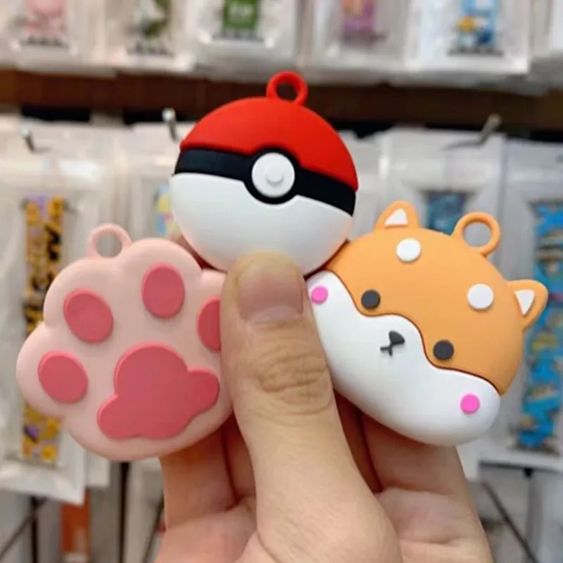 

For AirTags Cover cute Puppy dog cartoon silicone Protection Anti-lost Protective case For Air Tags Locator Tracker Cover