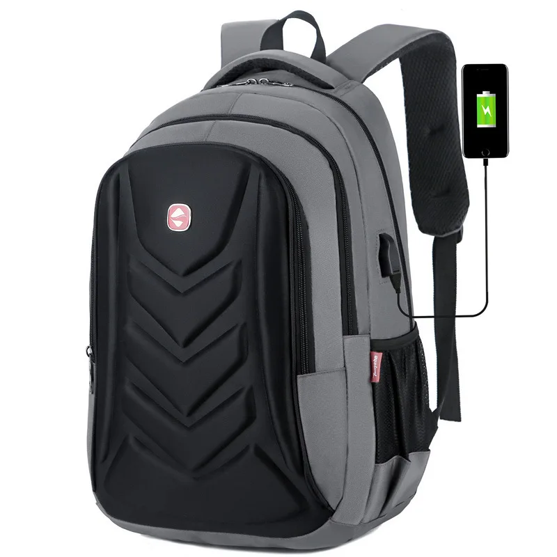 

Waterproof Computer Business Laptops Bags For Men Backpack Anti Theft Password Backpack With Usb Charger, Customized color