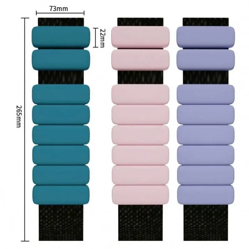 

2021 Wearable Bracelet wristband Weights Waterproof Bangles Balas Bangles Wrist Wraps Weighted Silicone bracelet, Black,purple,grey,green,blue,blackish green,white,sand,pink,red