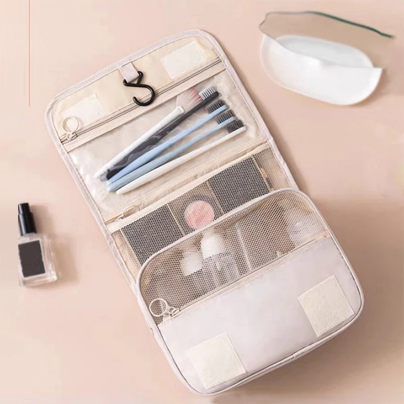 

Stock waterproof nylon travel towel embroidery patches small cosmetic bags
