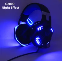 

Kotion EACH G2000 Computer Stereo Gaming Headphones Best casque Deep Bass Game Earphone Headset with Mic LED Light for PC Gamer