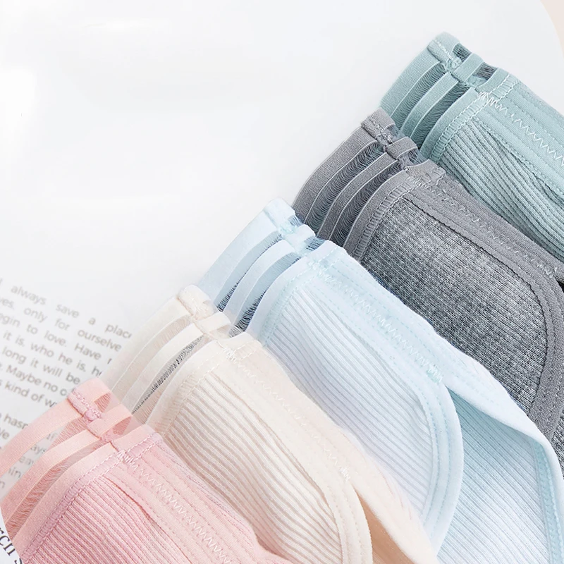 

Free Shipping Pink Panties Lace Women Underwear Woman Plus Girls Seamless Knickers Low Rise Panty