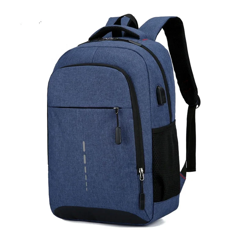 

Cheap Laptop Backpack USB Hot Women Men Business Causal Travel Waterproof Laptop Backpack