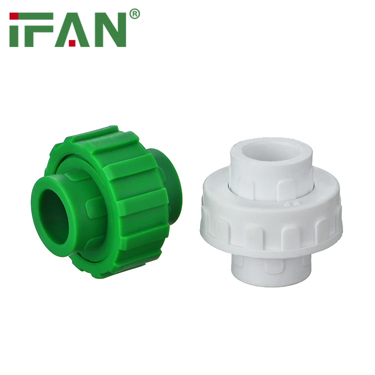

IFAN Hot Selling PPR Union Plumbing Materials Polypropylene PPR Pipes Fittings For Water Pipe