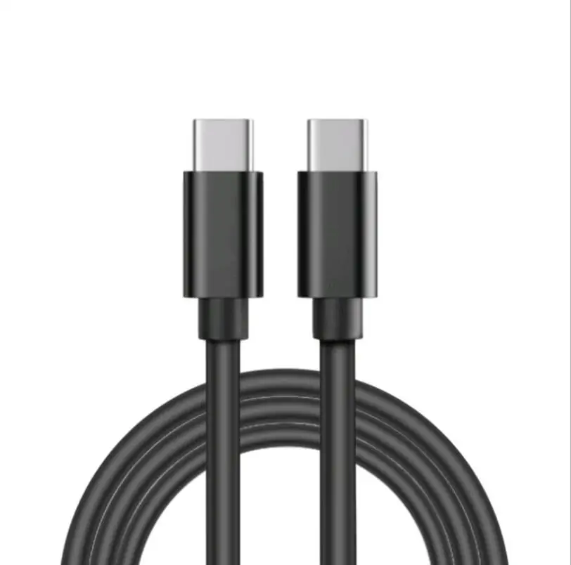 

Hot Sell USB c PD Fast Charger Data Cable 5A Note10 Type-c to type c Cable for Amazon FBA, White,black