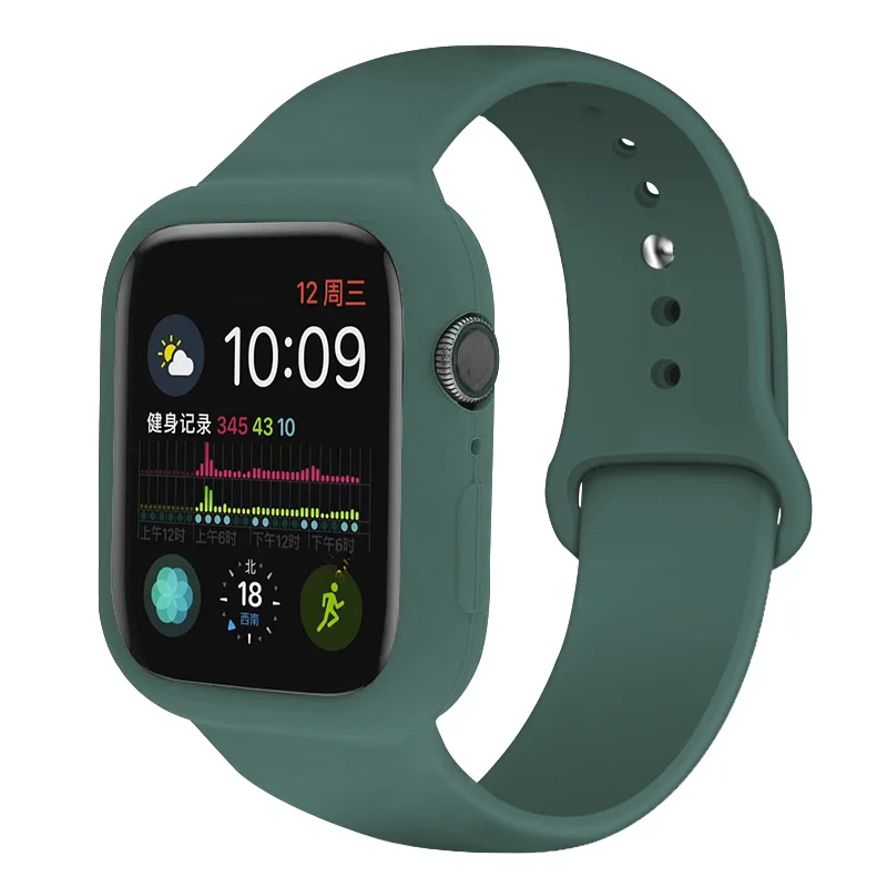 

LeYi Silicone Smart Band Watch Fitness tracker Smart watch Bracelet For iwatch 4 5 6 series, Optional