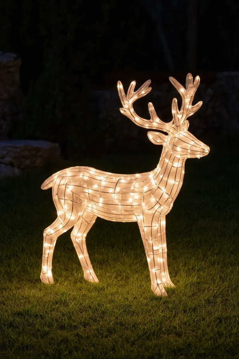 7 hilariously chic ways to light up your yard with outdoor deer decor