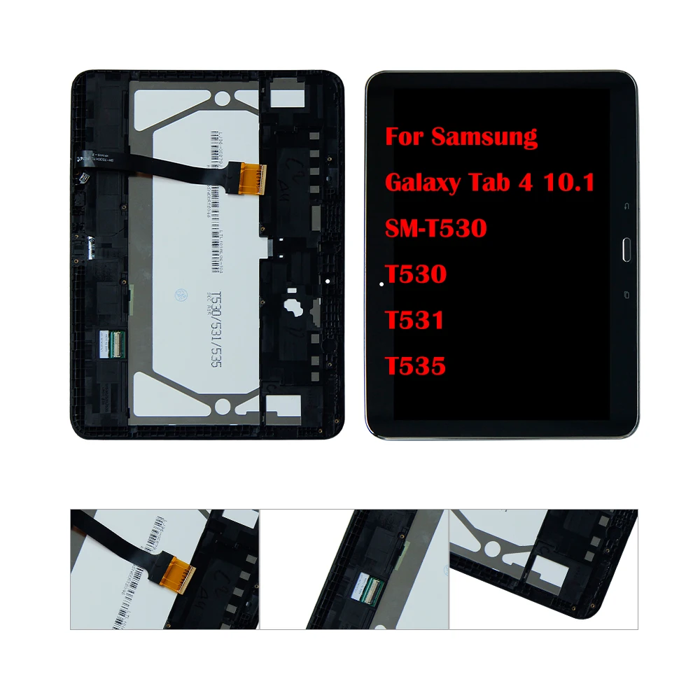 

For Samsung Galaxy Tab 4 SM-T530 T530 T531 T535 Screen Assembly Replacement For Samsung T530 LCD Screen