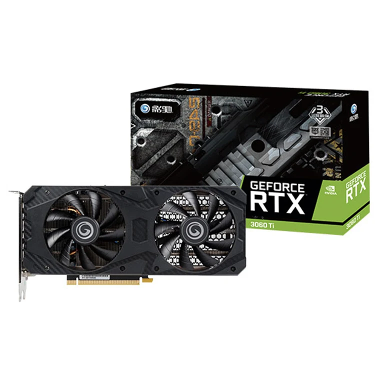 

GALAX RTX 3060 Ti 8GB Gaming Graphcis Card with 8GB GDRR6 Memory with Dual Fan in Stock