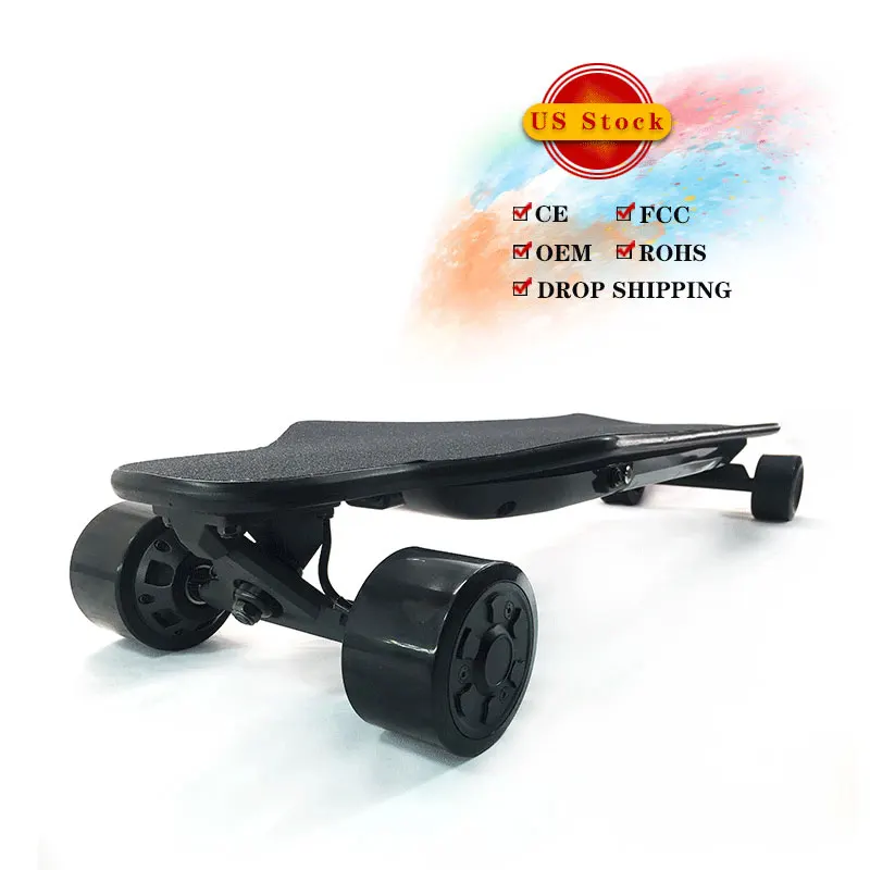 

Drop shipping 4 wheel FCC/CE remote control skateboard electric 6.9kg Net Weight 40km/h ODM/OEM Terrain Skateboard