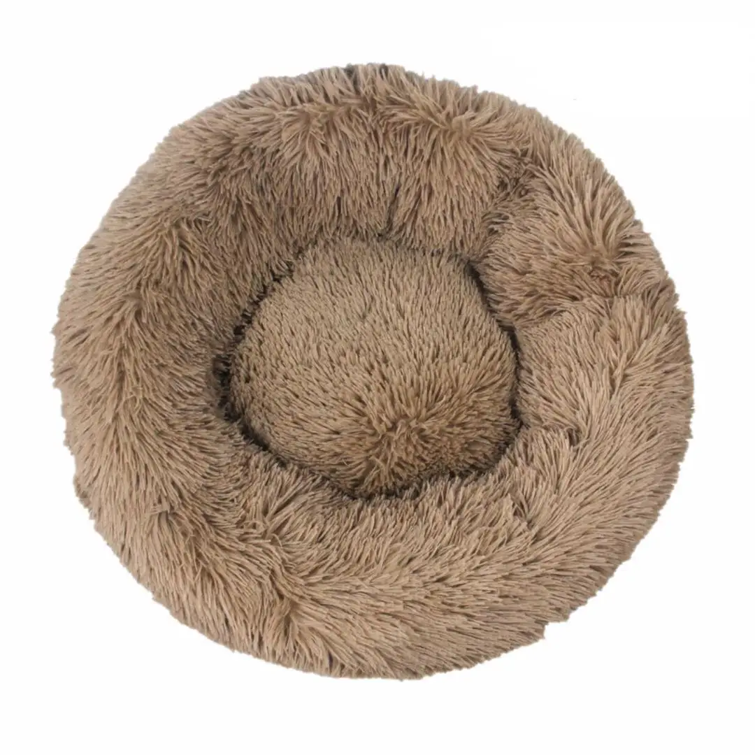 

Pet Product Cat Nest Dog Nest Pet Nest Circular Thermal Mat Soft Red Plush Deep Sleep Pet Bed Dog Bed for Autumn and Winter