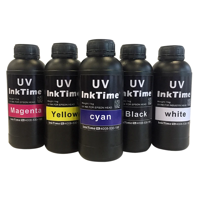 Competitive Price 1000ml/bottle UV Curable LED Printing Ink China