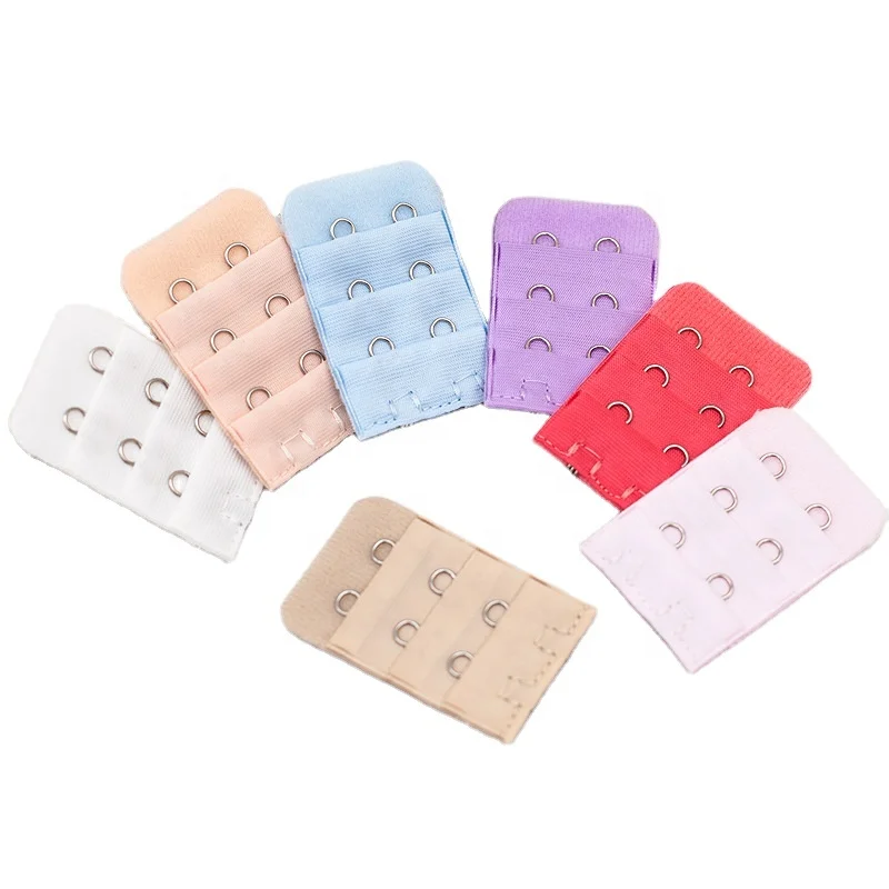 

Assorted Colors Bra Extender 2 Hook Soft and Comfortable Bra Extension