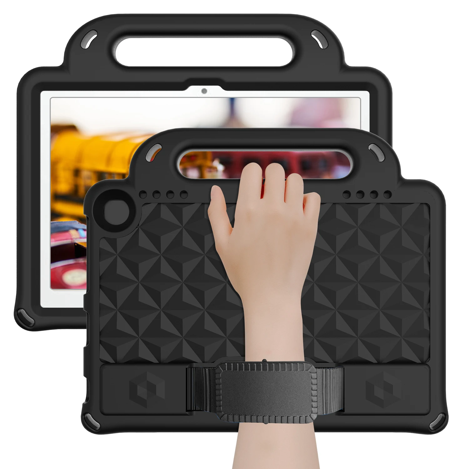 

Heavy Duty Kids proof rugged pc Shockproof EVA Foam Rubber tablet Cover case for Amazon Kindle Fire HD 8