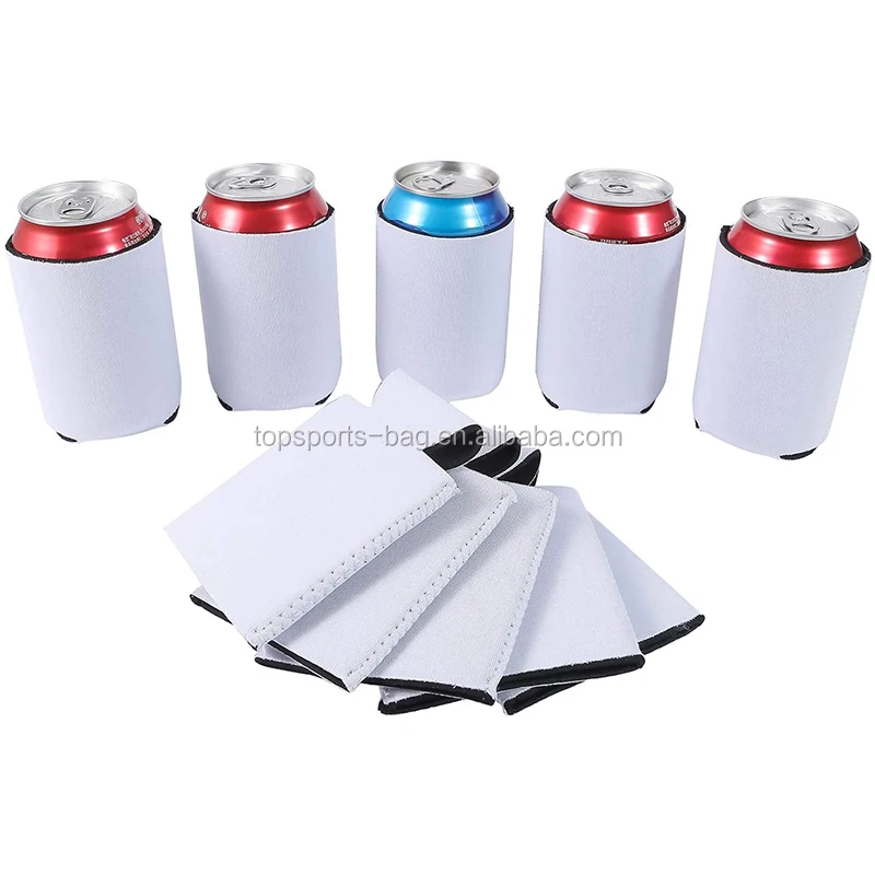

Neoprene Sublimation Blank Can Cooler Sleeve for 12oz Cola Cans, Any pantone color or multicolor