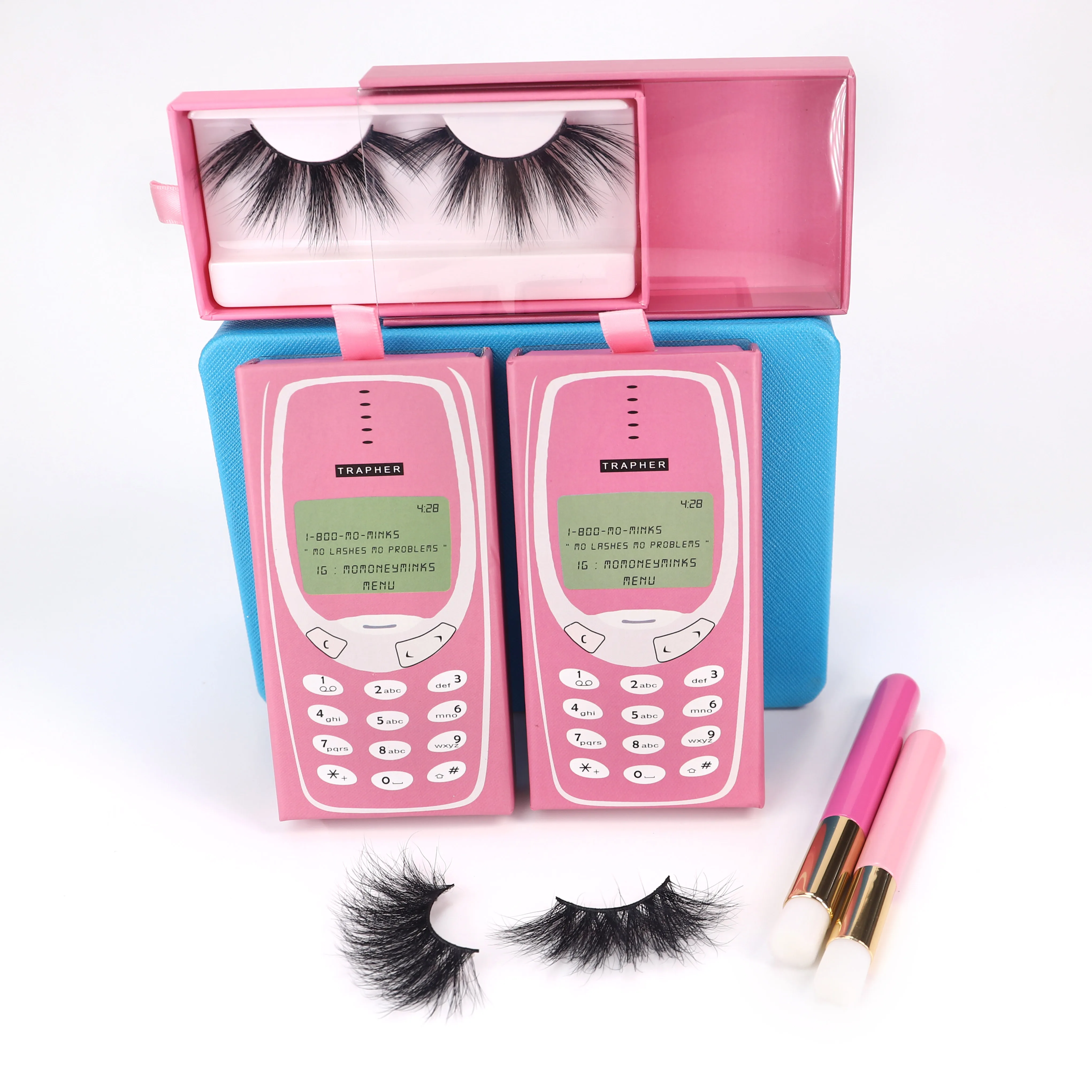 

2021 new cruelty free hand made real mink 3d lashes with beautiful boxes