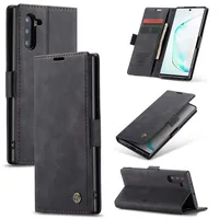 

Vintage Leather Wallet Flip Card Holder Phone Case For Samsung Galaxy Note 10 S10 Plus S10e S9 Note 8 9 Back Cover Stand Case
