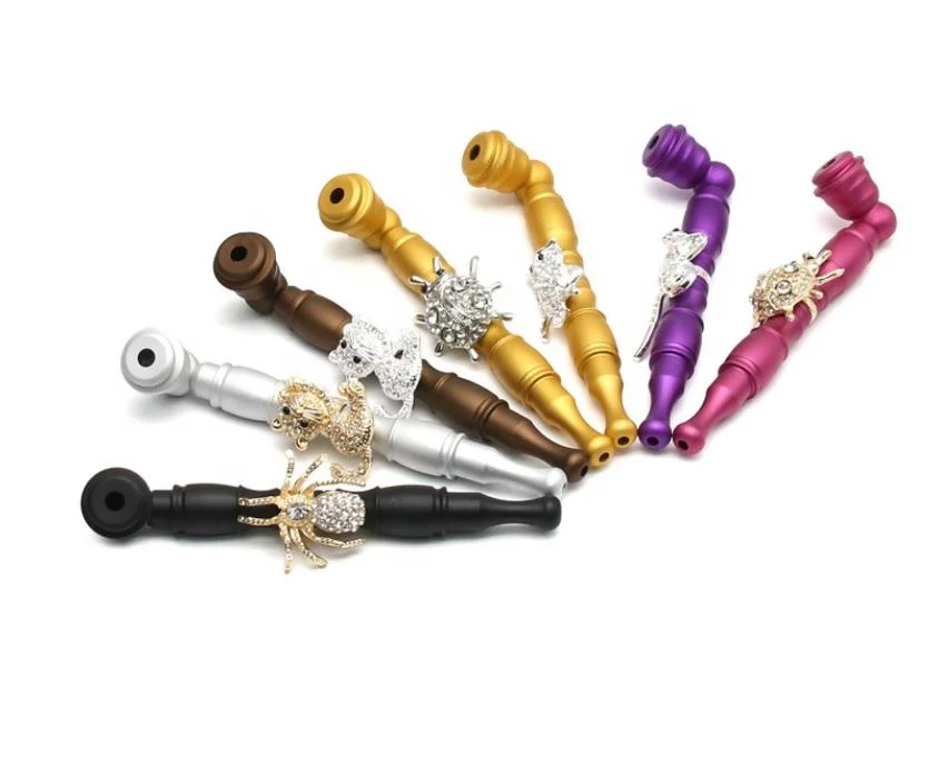 

Removable Portable Multicolor Metal Pipe Mini Holder Pipe, Picture