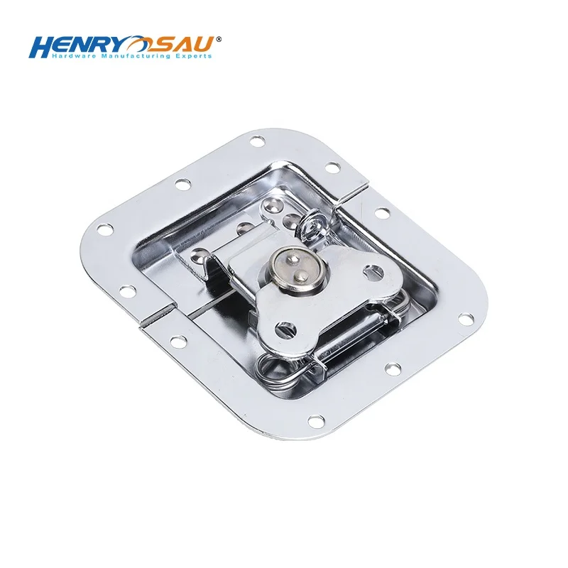 

China Hardware Wholesales Butterfly Lock Fight Case Parts Black Latch Box Lock Hardware
