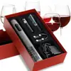 5pcs Battery Powered Wine Opener Electric Gift Set 2019 Promotional Present for Christmas and New Year