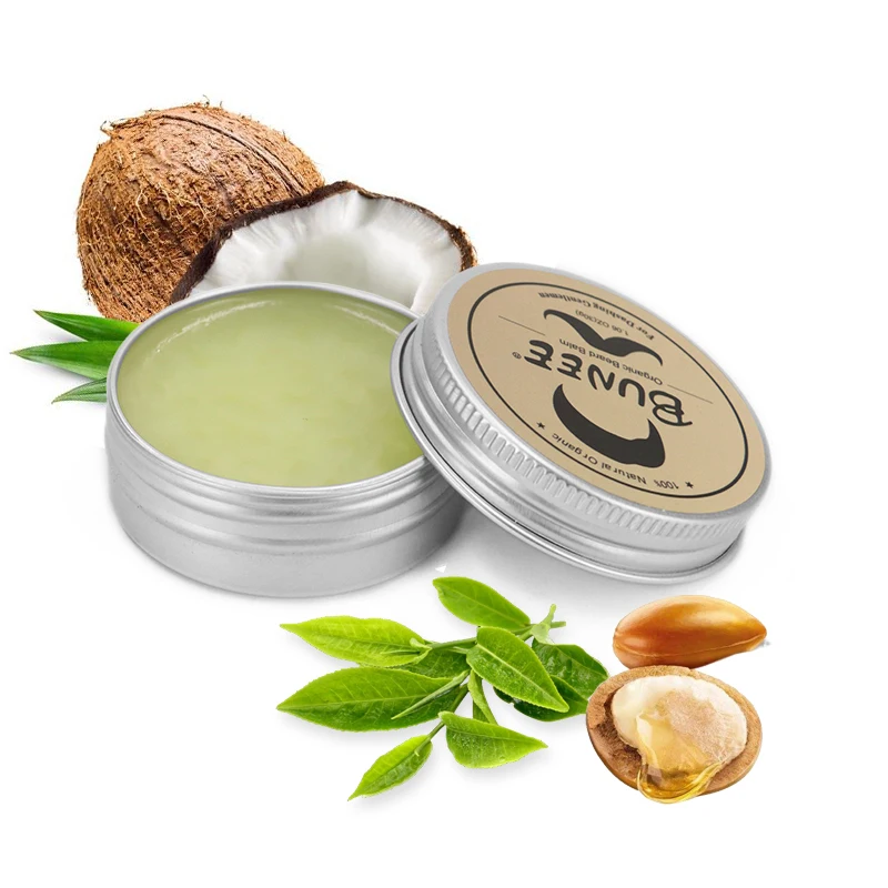 

Beard Kit Custom Logo 30ml Beard Care, Beard Balm, Light yellow