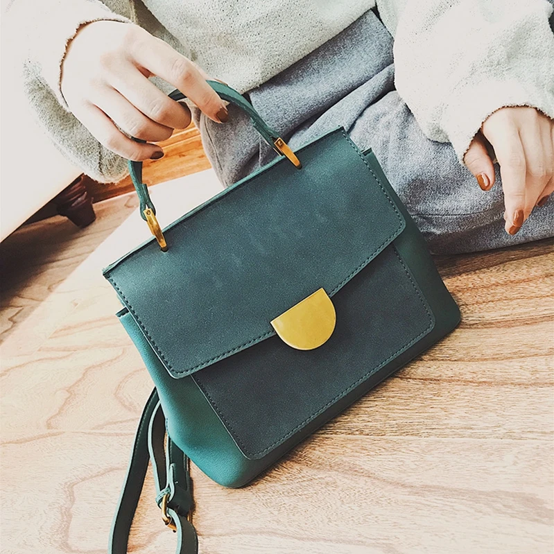 

S1105 2020 new s women temperament customization messenger trend women s retro solid color portable s shoulder s