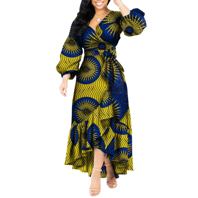 Wy5856 Autumn Plus Size African Long ...