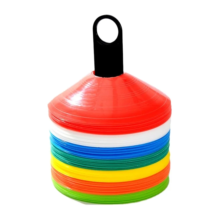 

Hot Selling Sports Training Plastic Football Round Mouth Logo Disc Device Equipment Sport Colorful Speed Agility Marker Cones, Customize color