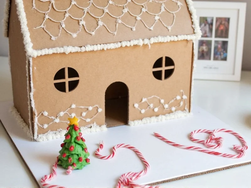 Cardboard Gingerbread House DIY: Eco-Friendly Guide