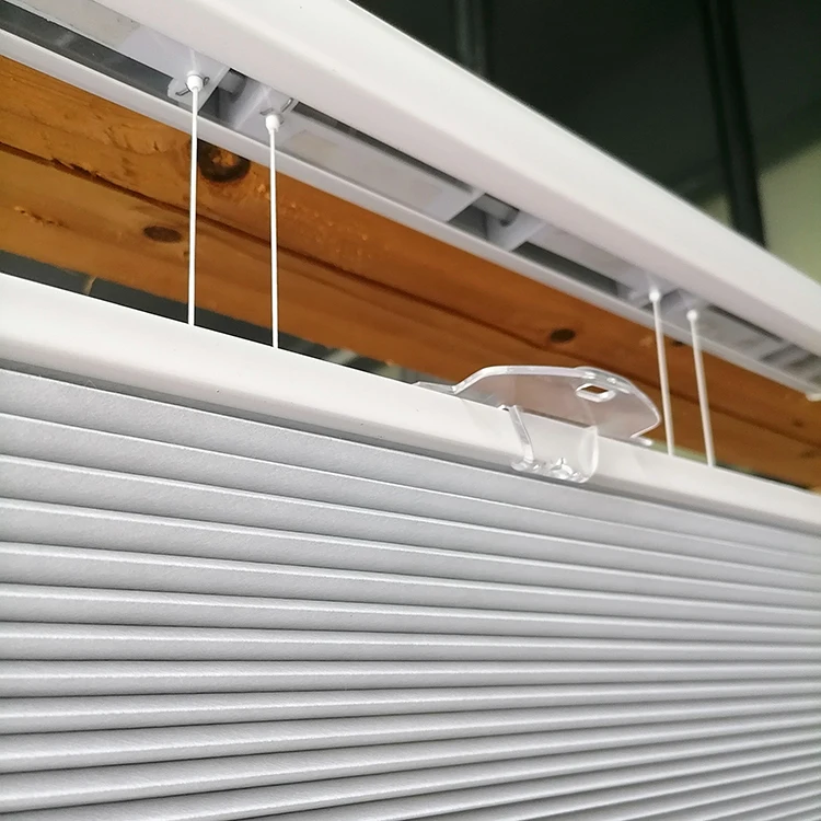 New Style Electric Zebra Roller Blinds Blackout Motorized Solar Honeycomb Blinds Cordless For Bedroom Living Room