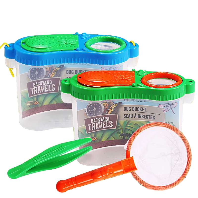 Backyard Travels Bug Bucket Magnifier Bug Catching Kit Kids Outdoor Explorer Set Butterfly Net Educational Insects Tools Toys Buy Bug Catcher Toy Bug Viewer Insect Viewer Product On Alibaba Com