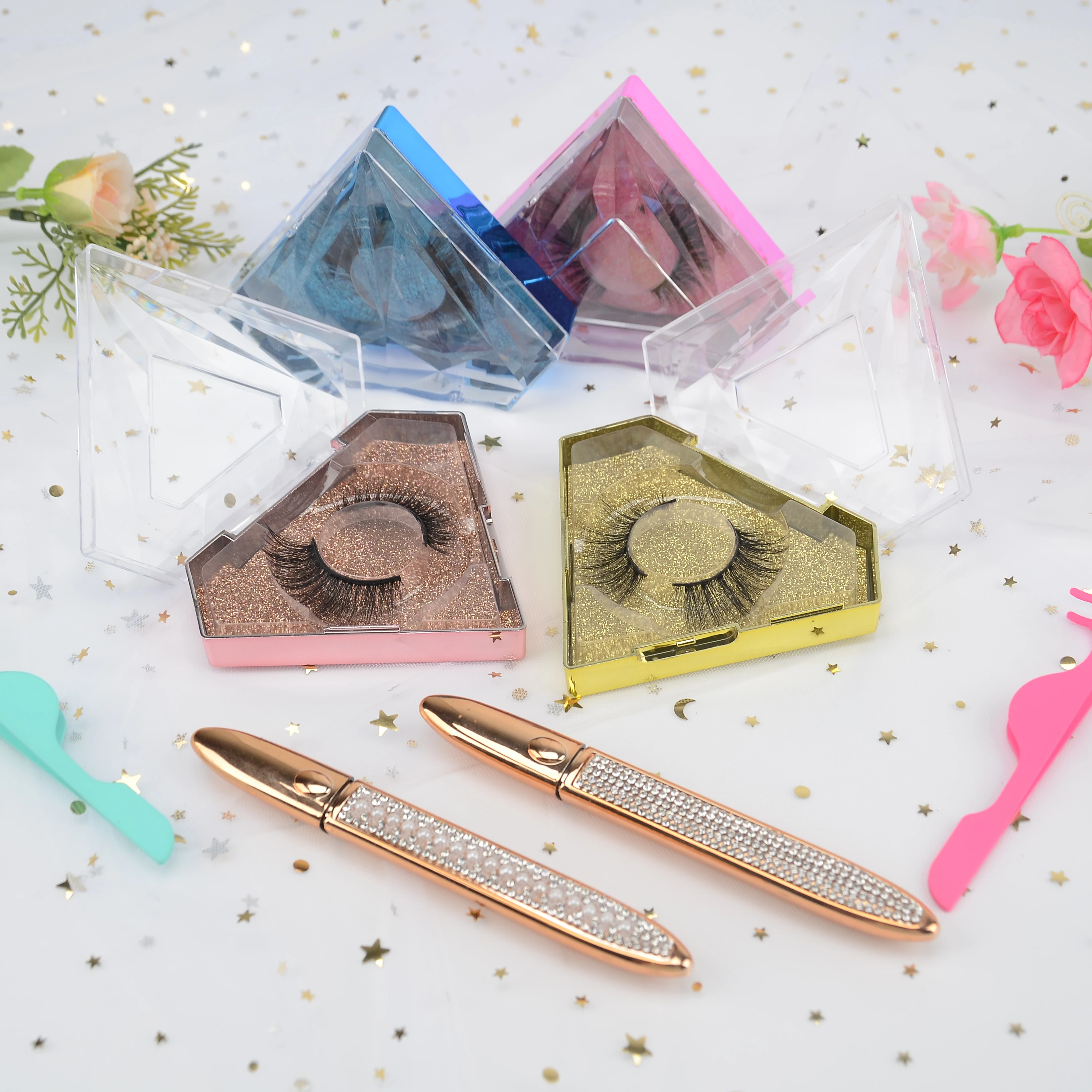 

Wholesale Lashes Vendor 25 mm Siberian Real Mink Eyelashes Magnetic Eyelash Case with Private Logo, Natural black