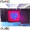 Beautiful full color LED Video Curtain bar 1m*1m led edit effects P8 video curtain